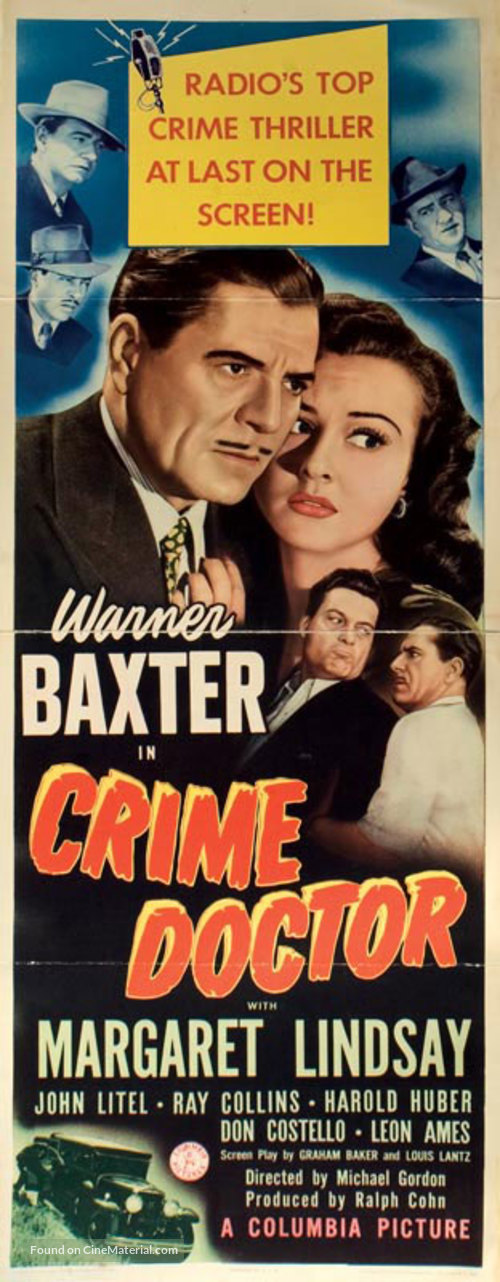 Crime Doctor - Movie Poster