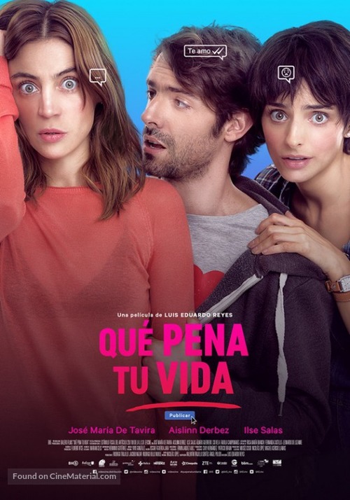 Que Pena Tu Vida - Mexican Movie Poster