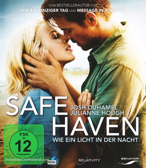 Safe Haven - German Blu-Ray movie cover