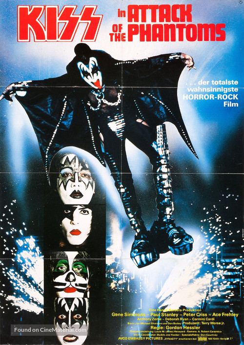 KISS Meets the Phantom of the Park - German Movie Poster