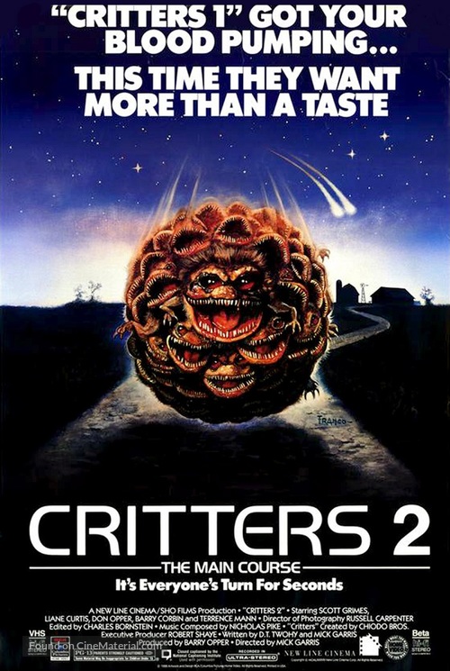 Critters 2: The Main Course - Movie Poster