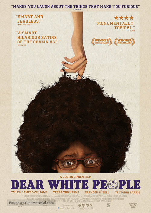 Dear White People - Dutch Movie Poster