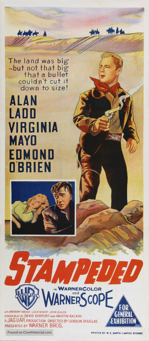 The Big Land - Australian Movie Poster