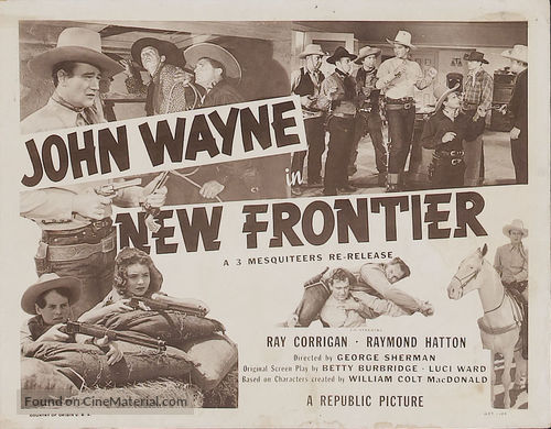 New Frontier - Re-release movie poster