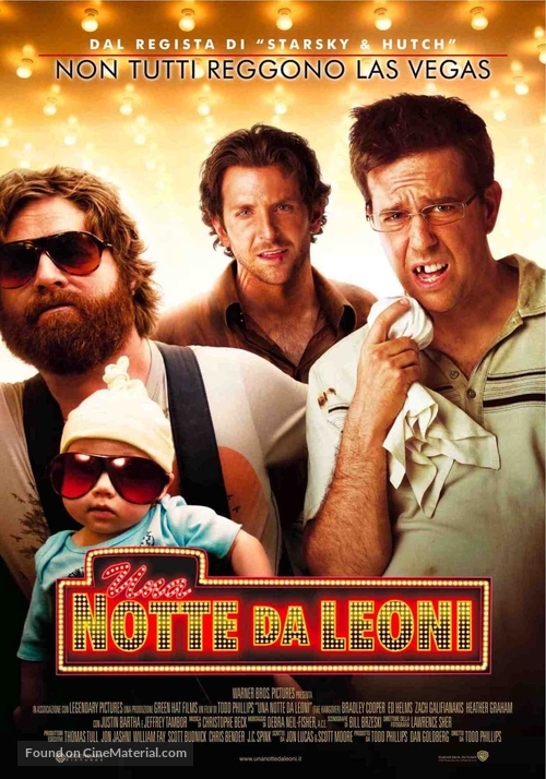 The Hangover - Italian Movie Poster