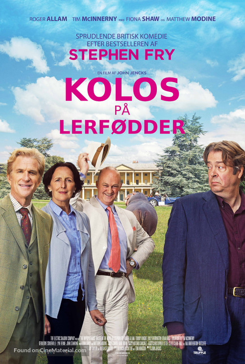 The Hippopotamus - Danish Movie Poster