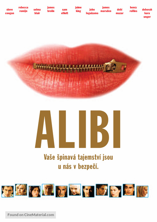 The Alibi - Czech Movie Poster
