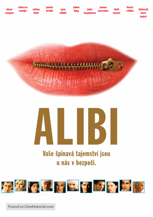 The Alibi - Czech Movie Poster
