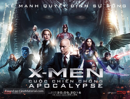 X-Men: Apocalypse - Vietnamese poster