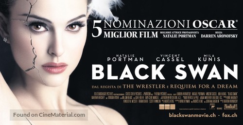 Black Swan - Swiss Movie Poster