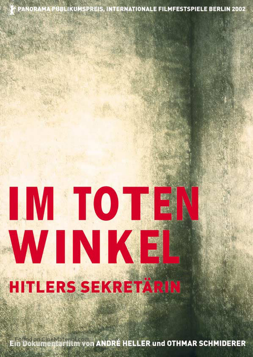 Im toten Winkel - Hitlers Sekret&auml;rin - Austrian Movie Poster