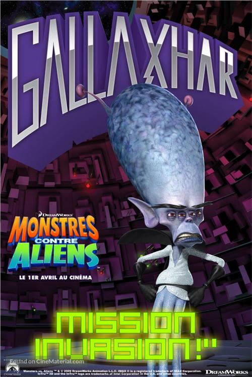 Monsters vs. Aliens - French Movie Poster