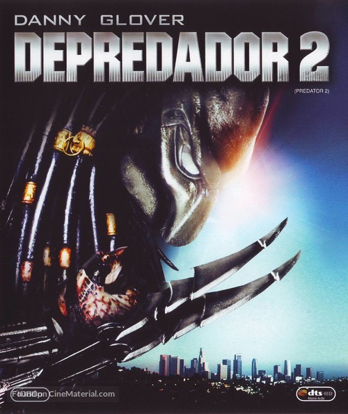 Predator 2 - Spanish Blu-Ray movie cover