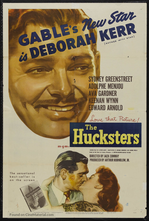 The Hucksters - Movie Poster