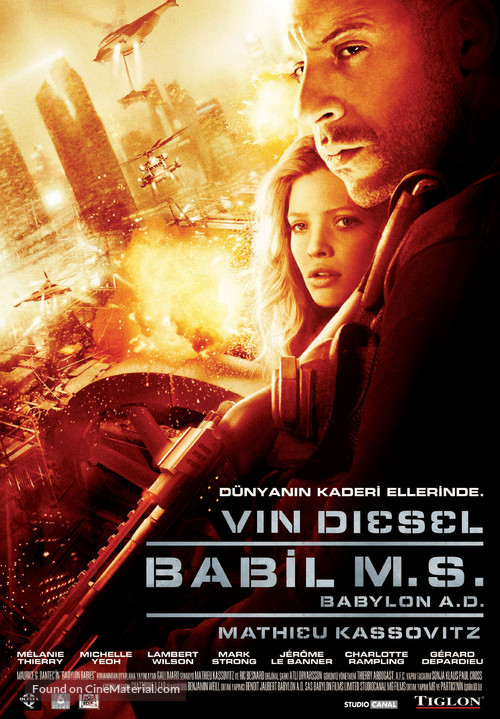 Babylon A.D. - Turkish Movie Poster