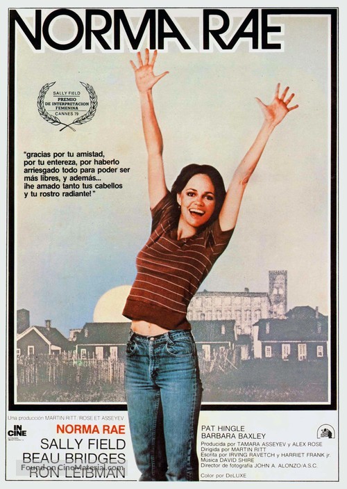 Norma Rae - Spanish Movie Poster