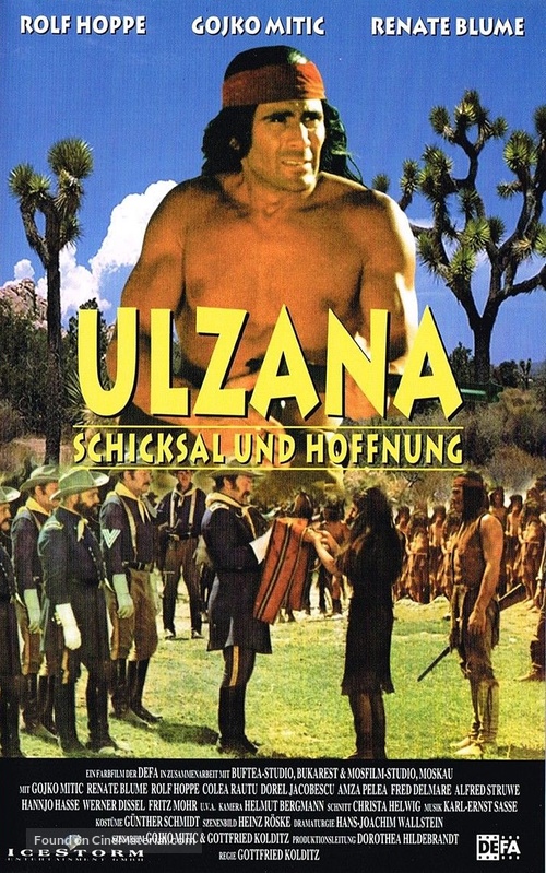 Ulzana - German VHS movie cover