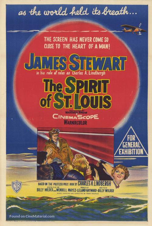 The Spirit of St. Louis - Australian Movie Poster