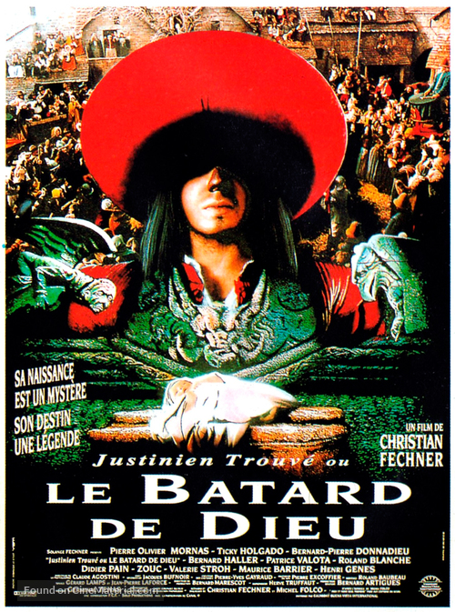 Justinien Trouv&eacute;, ou le b&acirc;tard de Dieu - French Movie Poster