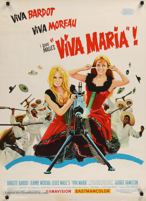 Viva Mar&iacute;a! - Danish Movie Poster