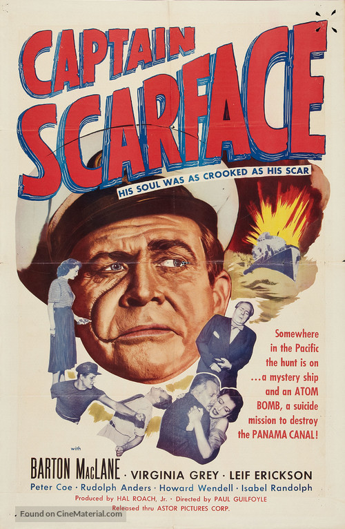 Captain Scarface - Movie Poster