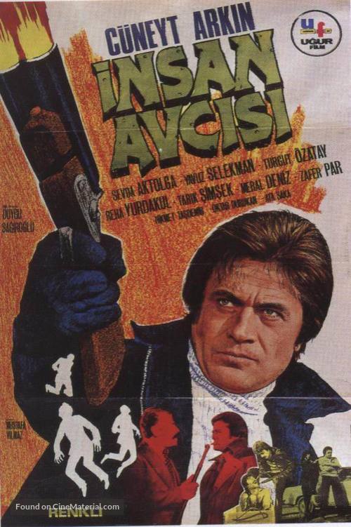 Insan avcisi - Turkish Movie Poster