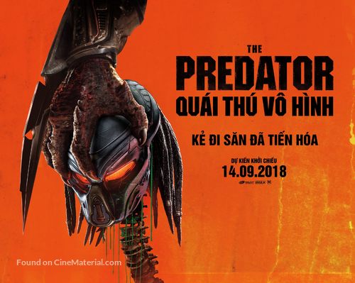 The Predator - Vietnamese poster