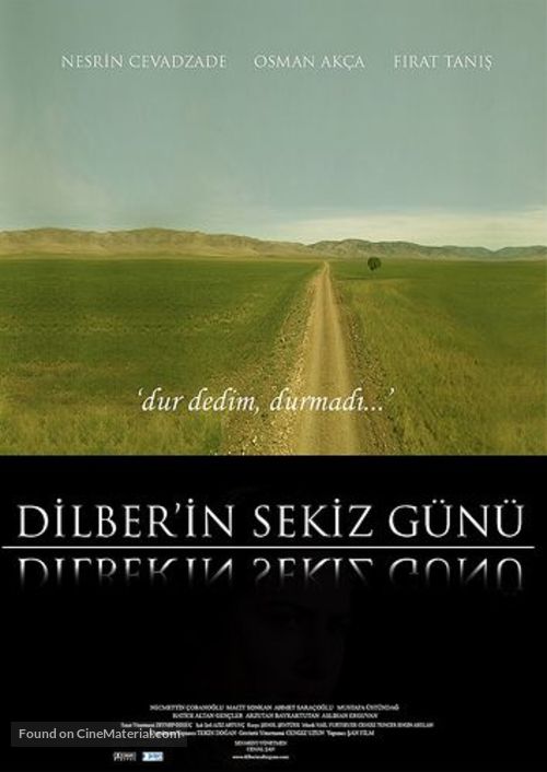 Dilber&#039;in sekiz g&uuml;n&uuml; - Turkish Movie Poster