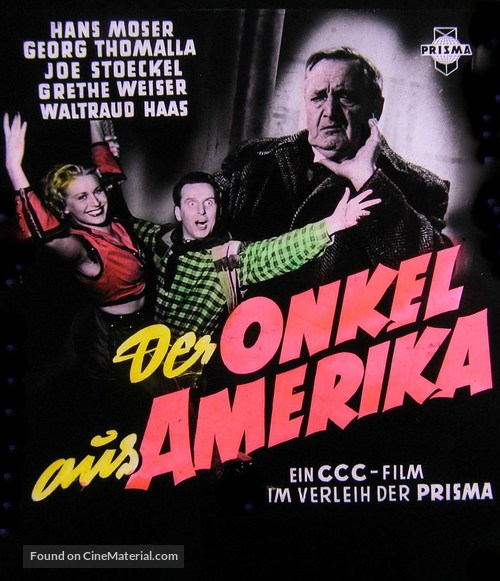 Der Onkel aus Amerika - German Movie Poster