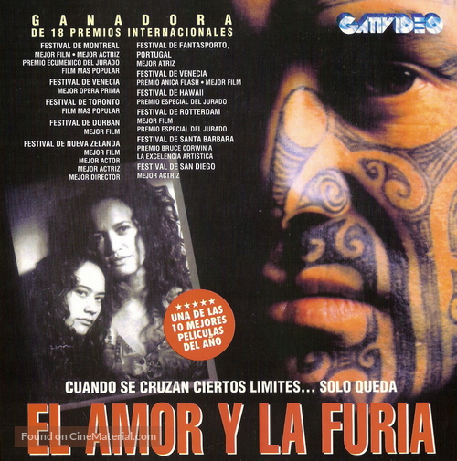 Once Were Warriors - Argentinian poster