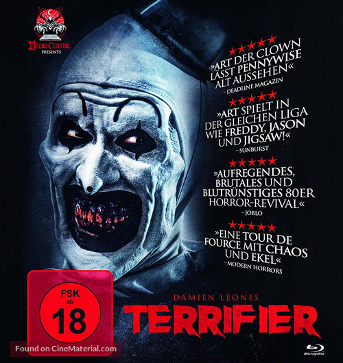 Terrifier - German Movie Cover