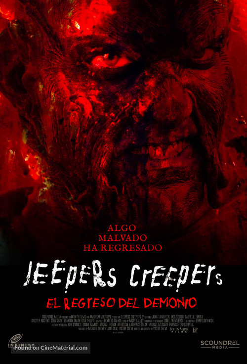 Jeepers Creepers 3 - Chilean Movie Poster
