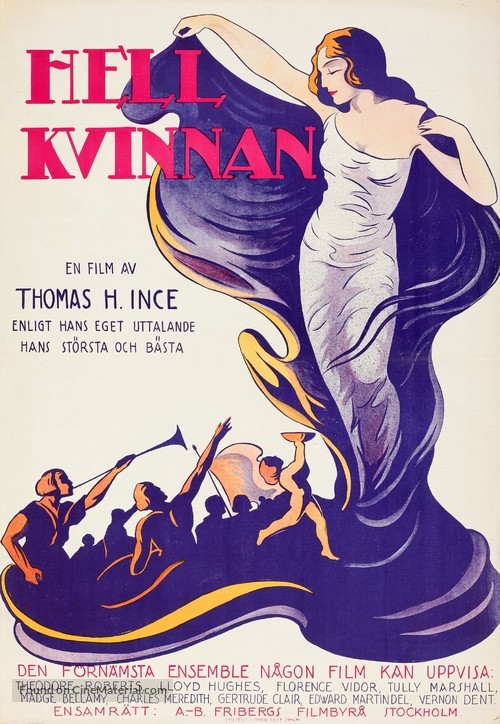 Hail the Woman - Swedish Movie Poster