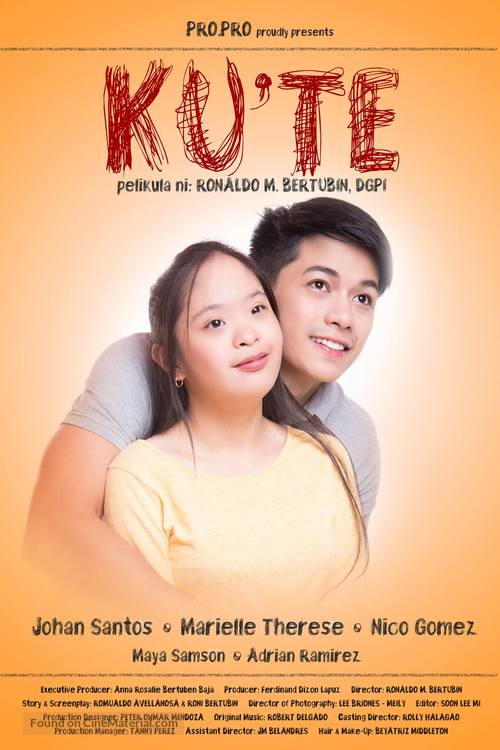 Ku&#039;te - Philippine Movie Poster