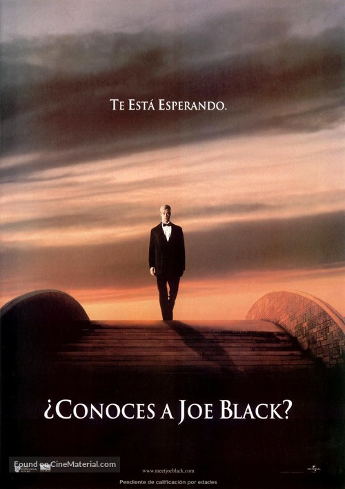 Meet Joe Black - Spanish Movie Poster