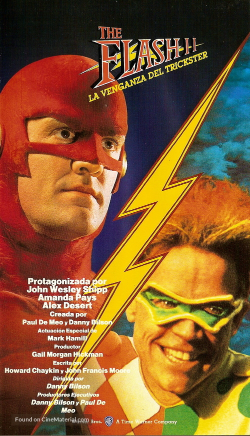 The Flash - Argentinian VHS movie cover