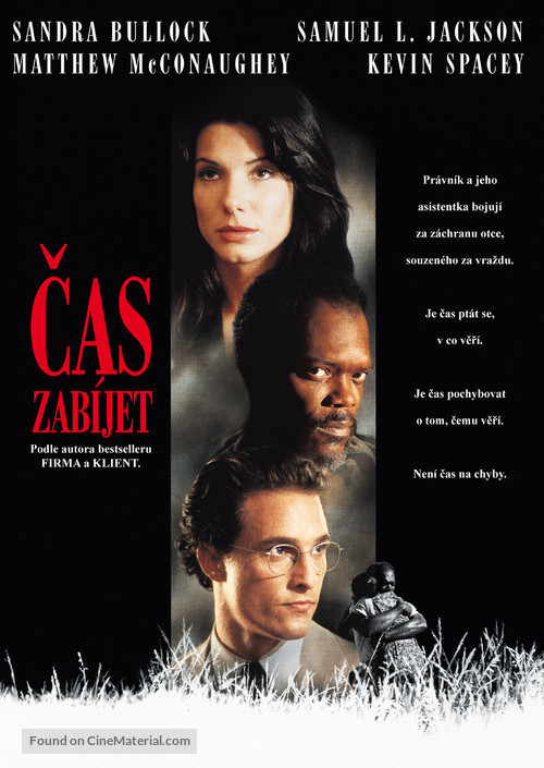 A Time to Kill - Czech DVD movie cover