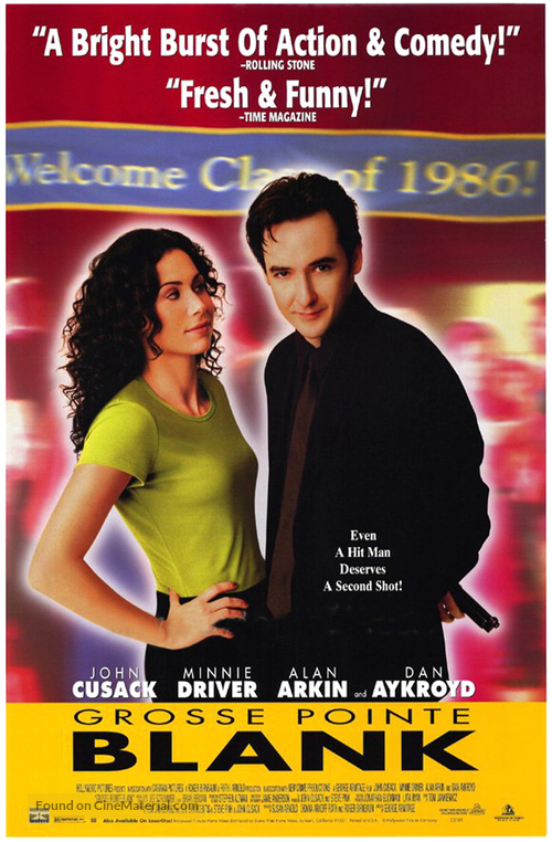 Grosse Pointe Blank - Movie Poster