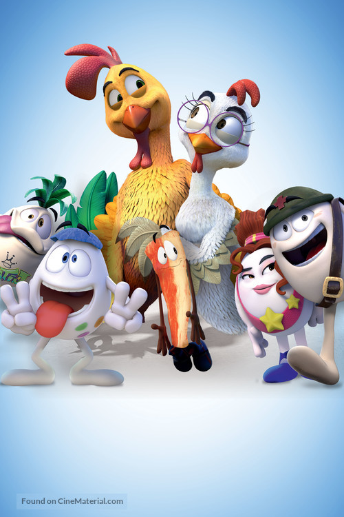 Un gallo con muchos huevos - Key art