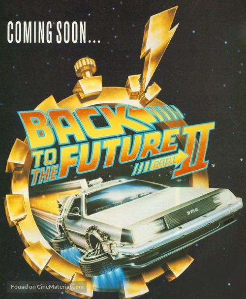 Back to the Future Part II - Movie Poster