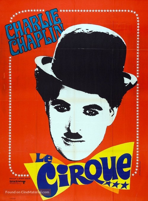 The Circus - French Re-release movie poster