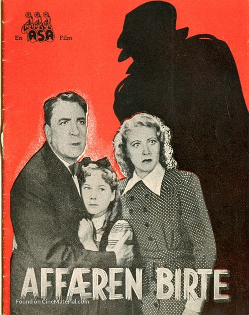 Aff&aelig;ren Birte - Danish Movie Poster