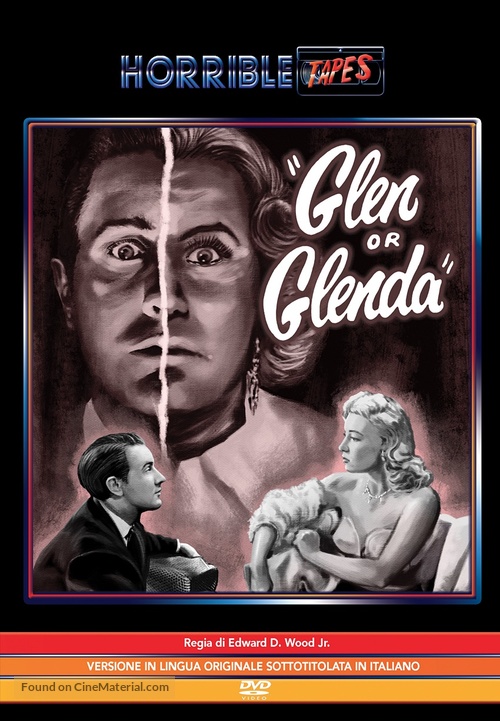 Glen or Glenda - Italian DVD movie cover