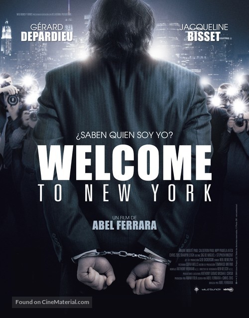 Welcome to New York - Spanish Movie Poster