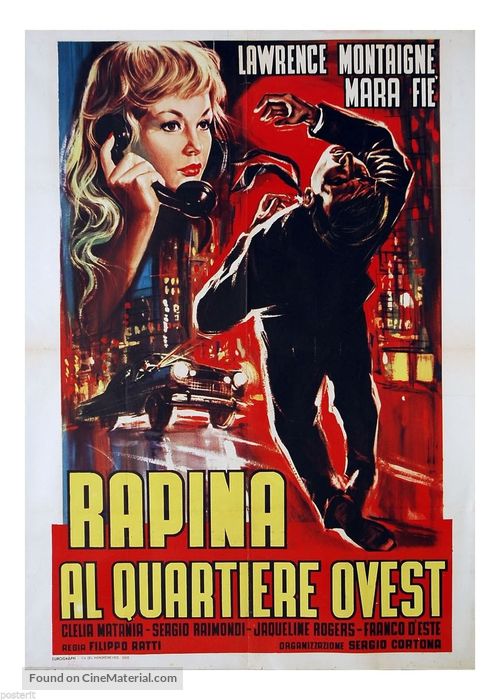 Rapina al quartiere Ovest - Italian Movie Poster