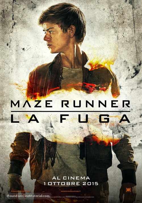 Maze Runner: The Scorch Trials - Italian Character movie poster