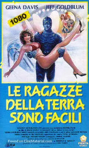 Earth Girls Are Easy - Italian VHS movie cover