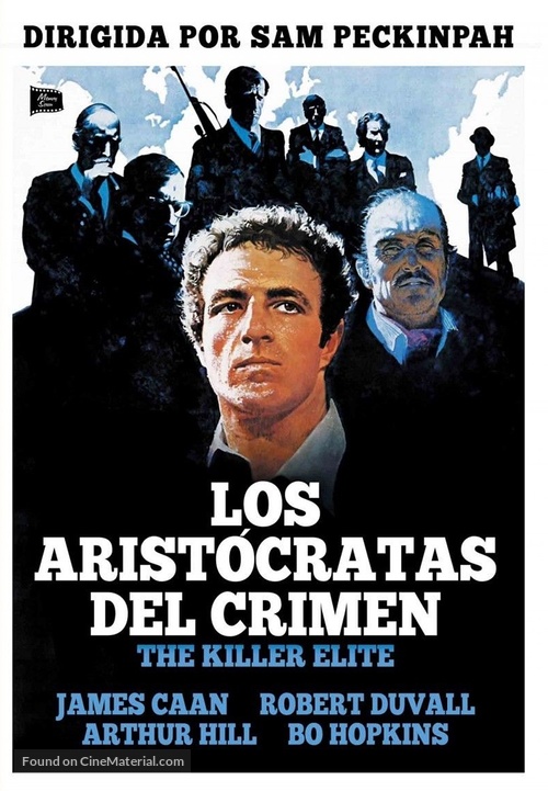 The Killer Elite - Spanish DVD movie cover