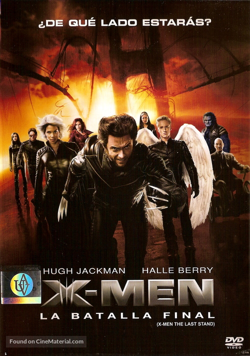 X-Men: The Last Stand - Argentinian Movie Cover