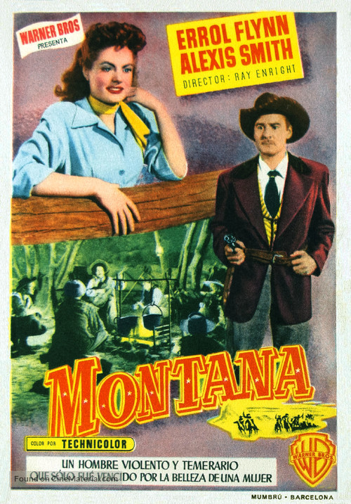 Montana - Spanish Movie Poster